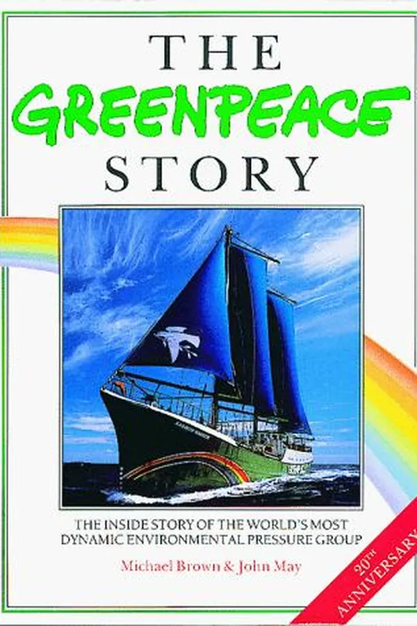 Capa de The Greenpeace story