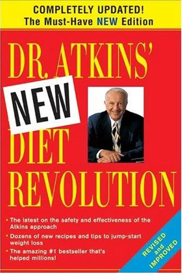 Capa de Dr. Atkins' new diet revolution