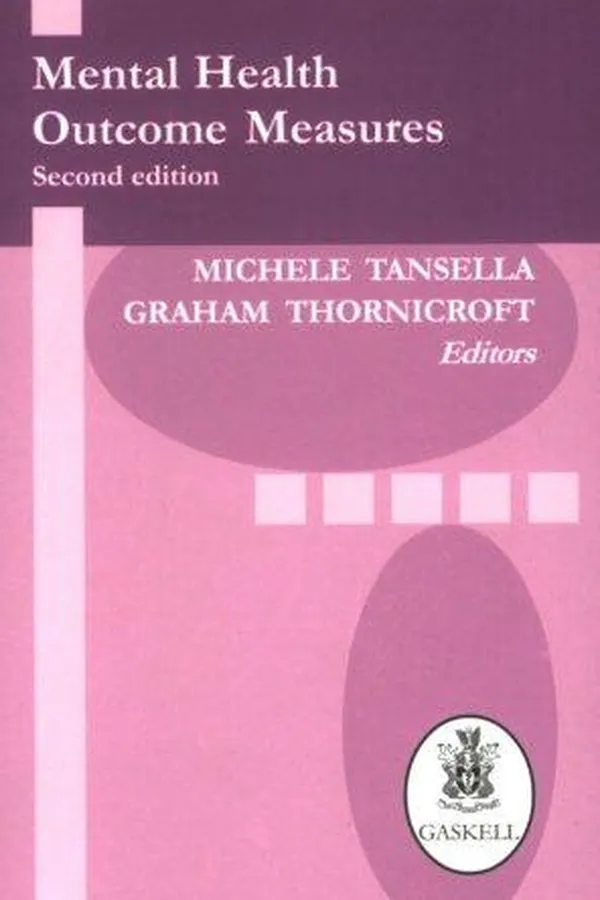 Capa de Mental health outcome measures