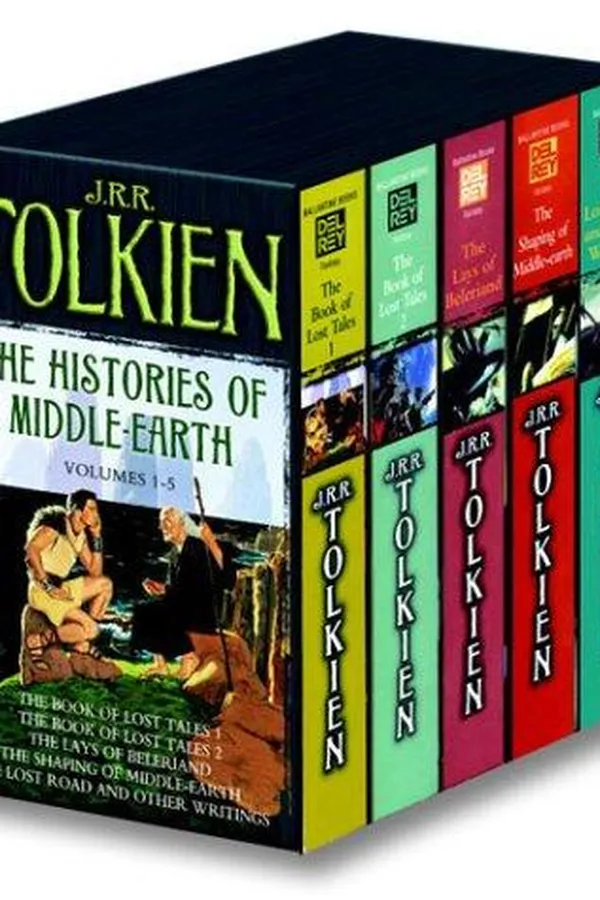 Capa de The Histories of Middle Earth, Volumes 1-5