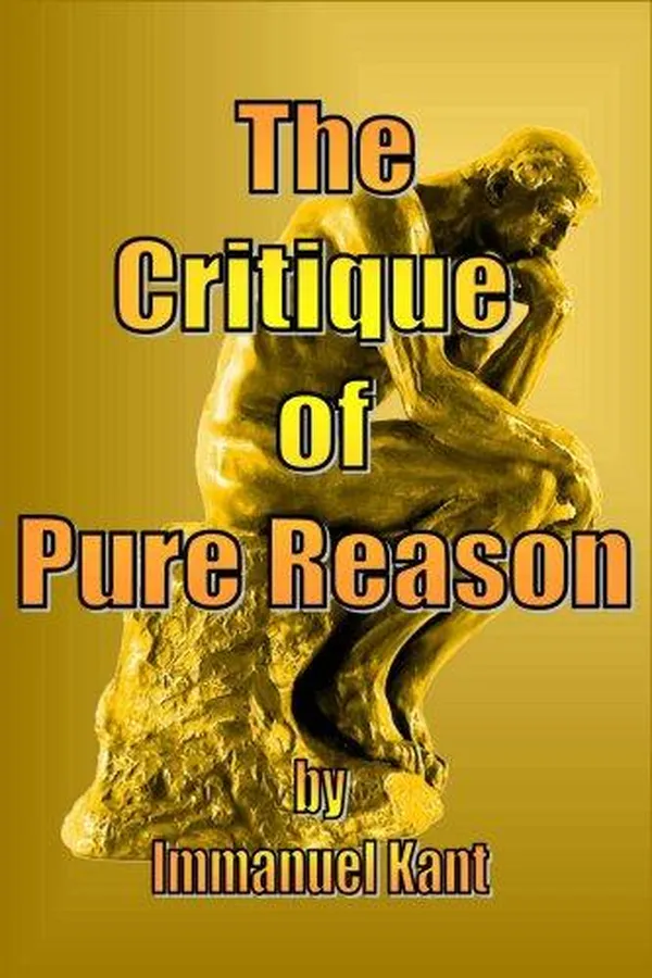 Capa de The Critique of Pure Reason