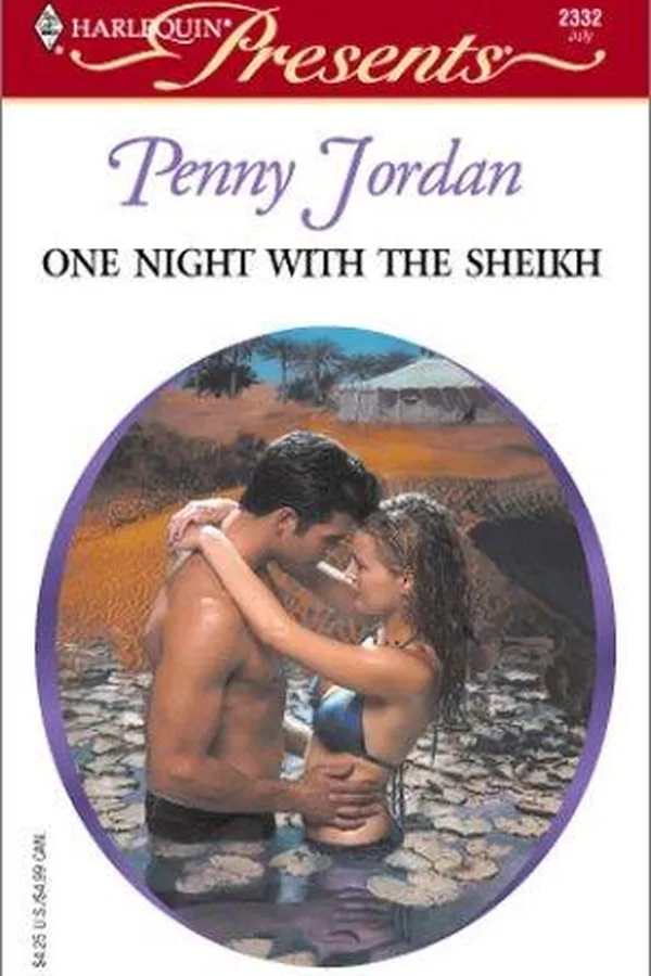 Capa de One Night with the Sheikh