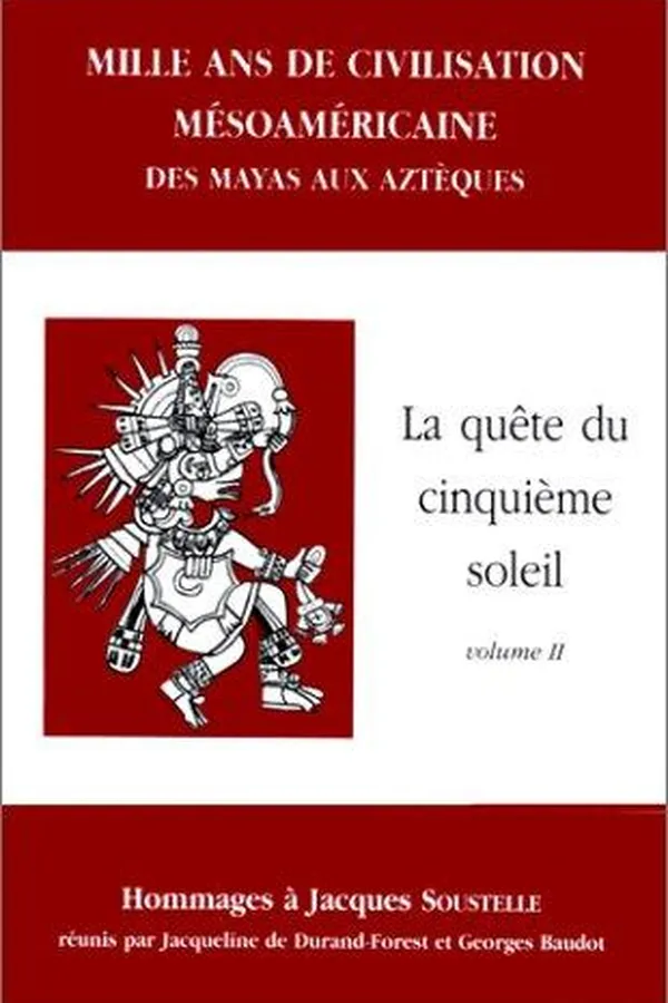 Capa de Mille ans de civilisations mesoamericaines: Des Mayas aux Azteques: Danse avec les Dieux. Melanges en l'honneur de Jacques Soustelle (French Edition)