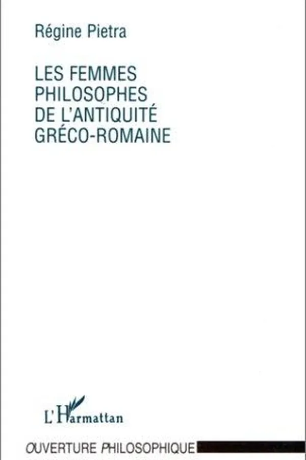 Capa de Les femmes philosophes de l'Antiquité gréco-romaine