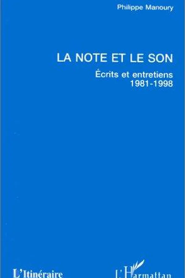 Capa de La note et le son