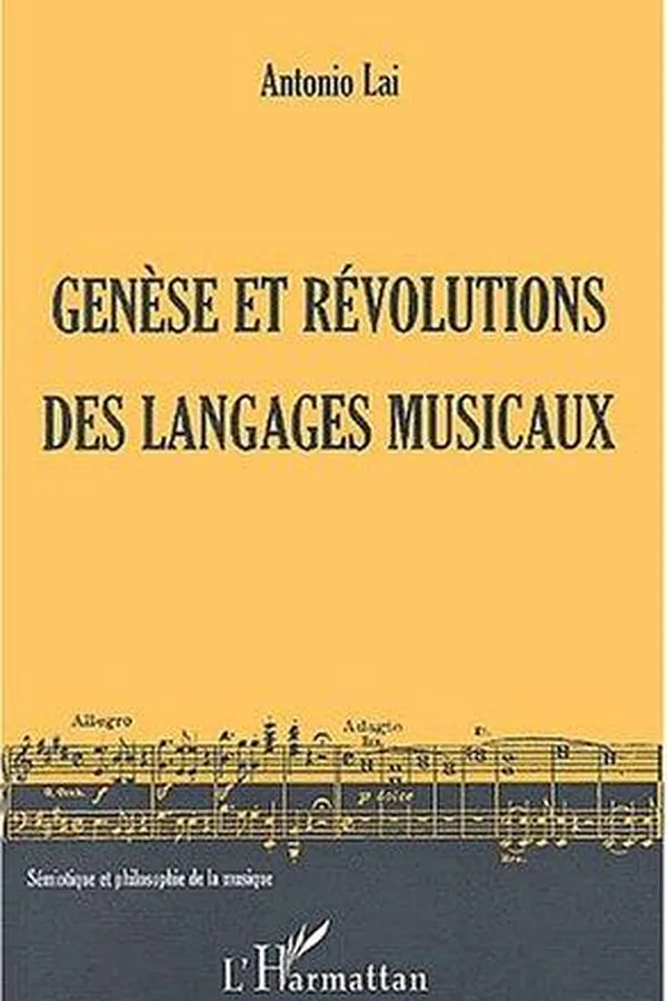 Capa de Genèse et révolutions des langages musicaux