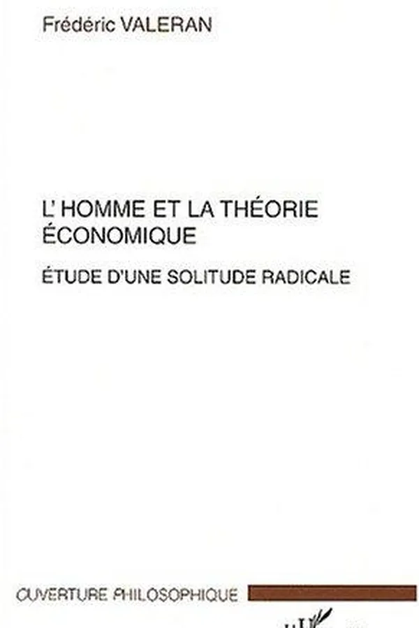 Capa de L' homme et la théorie économique