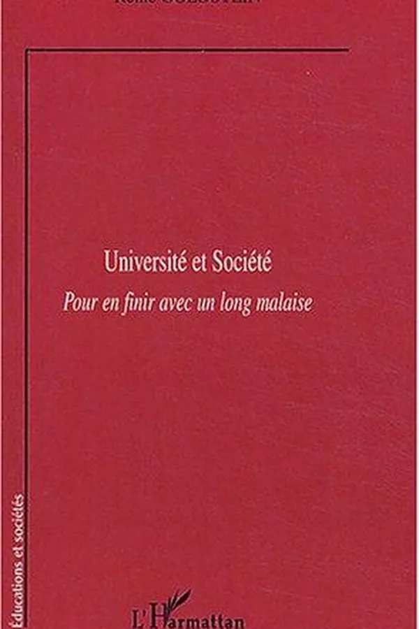 Capa de Université et société