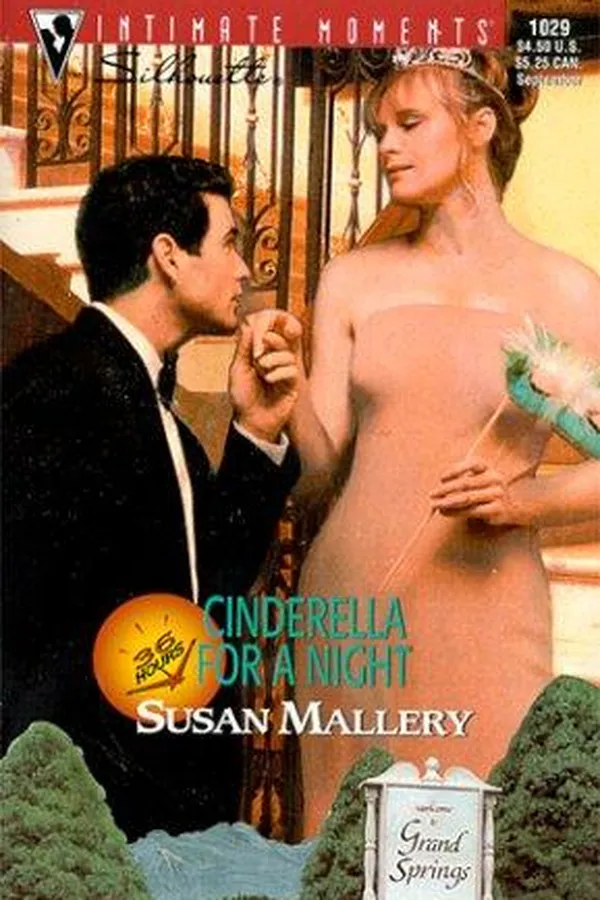 Capa de Cinderella for a Night (36 Hours) (Silhouette Intimate Moments, 1029) (Intimate Moments, 1029)