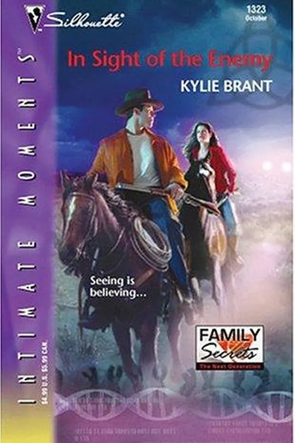 Capa de In Sight of the Enemy (Silhouette Intimate Moments No. 1323)(Family Secrets)