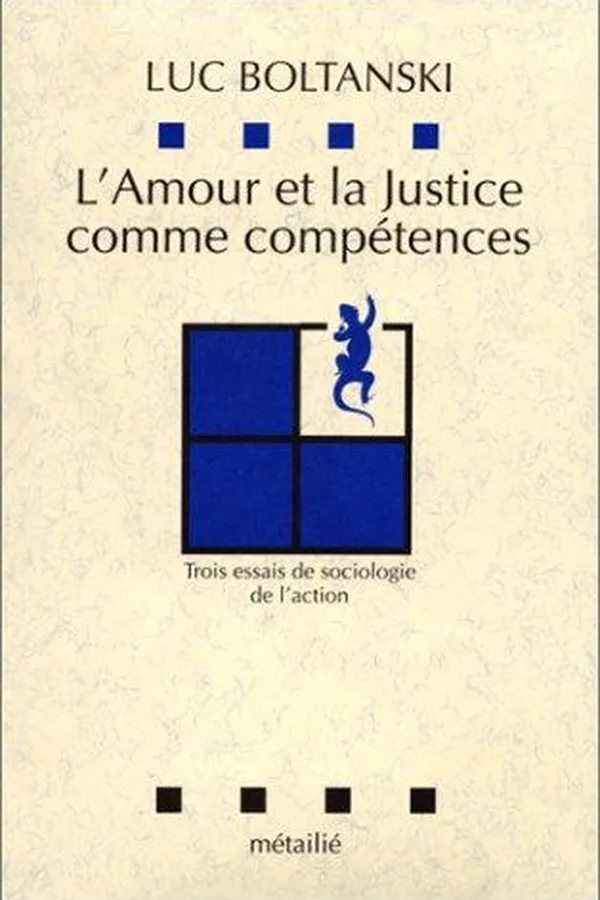 Cover of L' amour et la justice comme compétences