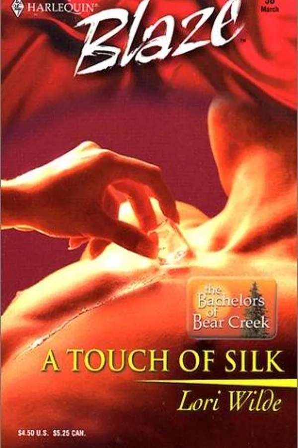 Capa de A TOUCH OF SILK - THE BACHELORS OF BEAR CREEK