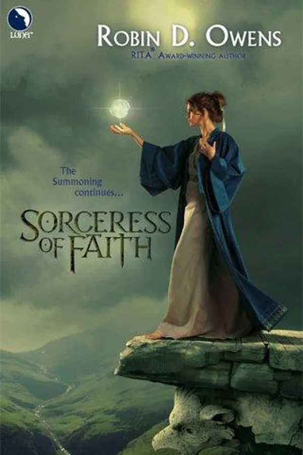 Capa de Sorceress Of Faith (The Summoning, Book 2) (Luna Books)