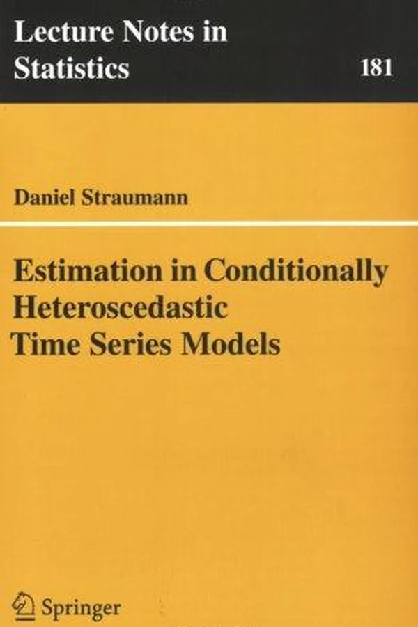 Capa de Estimation in conditionally heteroscedastic time series models