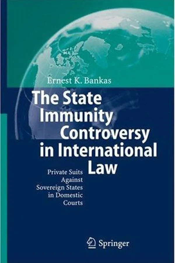 Capa de The state immunity controversy in international law
