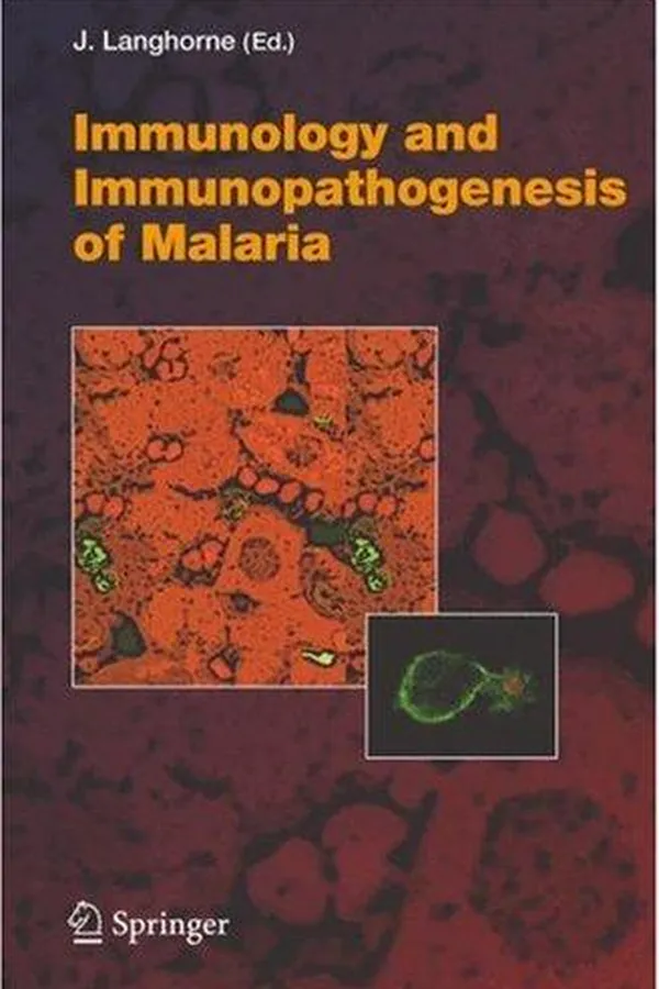 Capa de Immunology and Immunopathogenesis of Malaria (Current Topics in Microbiology and Immunology)