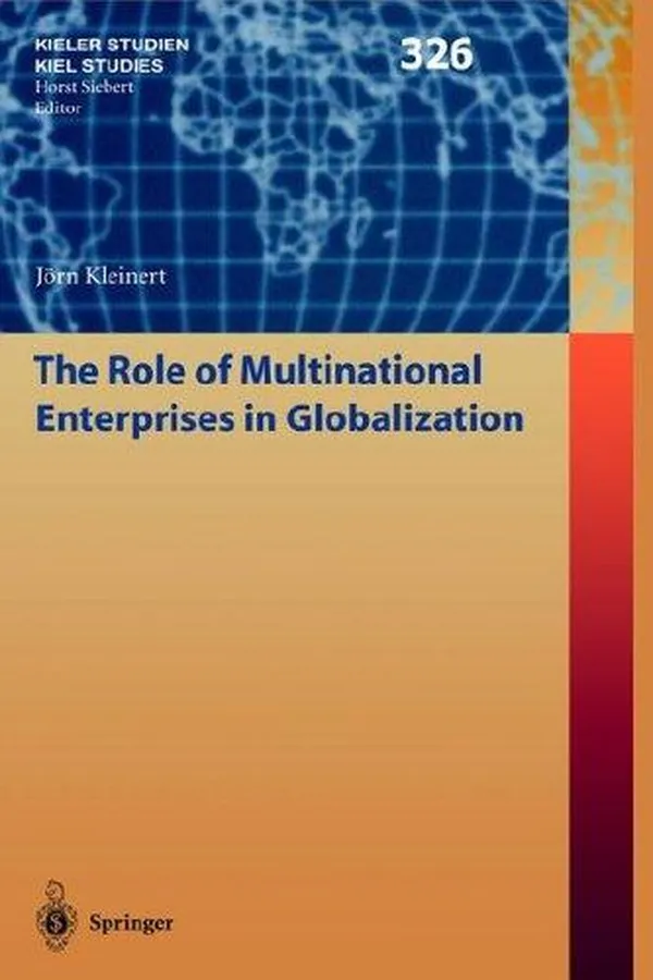 Capa de The Role of Multinational Enterprises in Globalization (Kieler Studien - Kiel Studies)