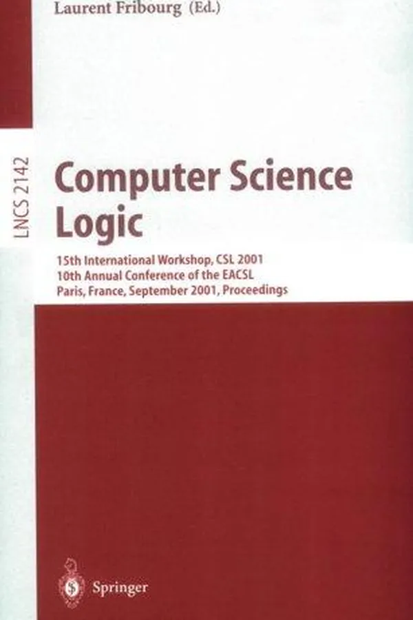 Cover of Computer Science Logic