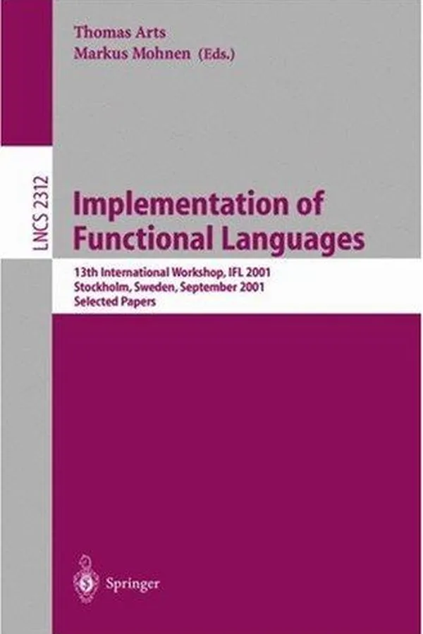 Capa de Implementation of functional languages