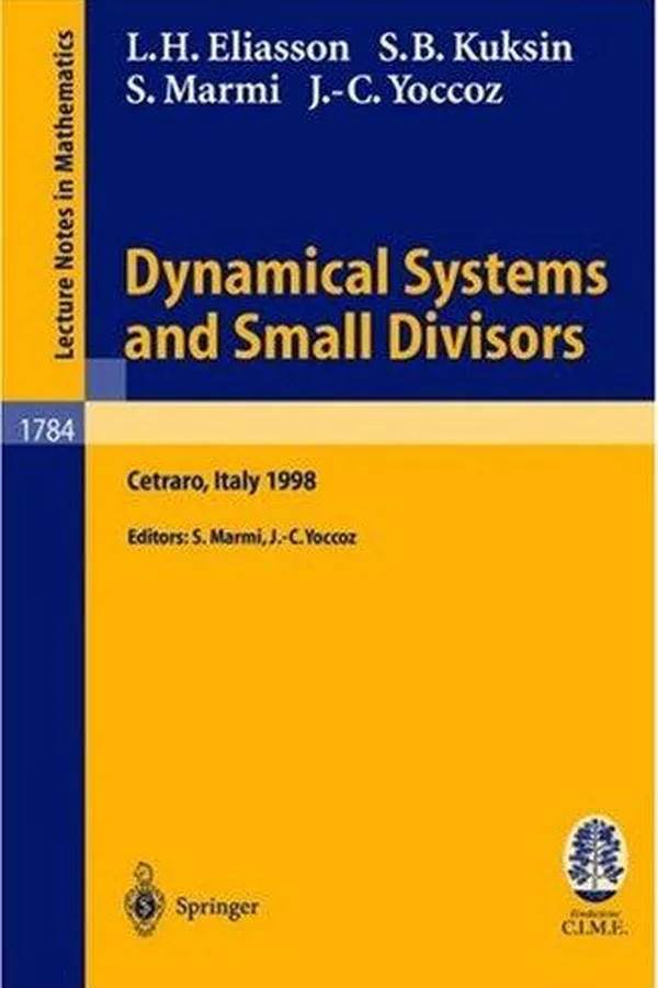 Capa de Dynamical systems and small divisors