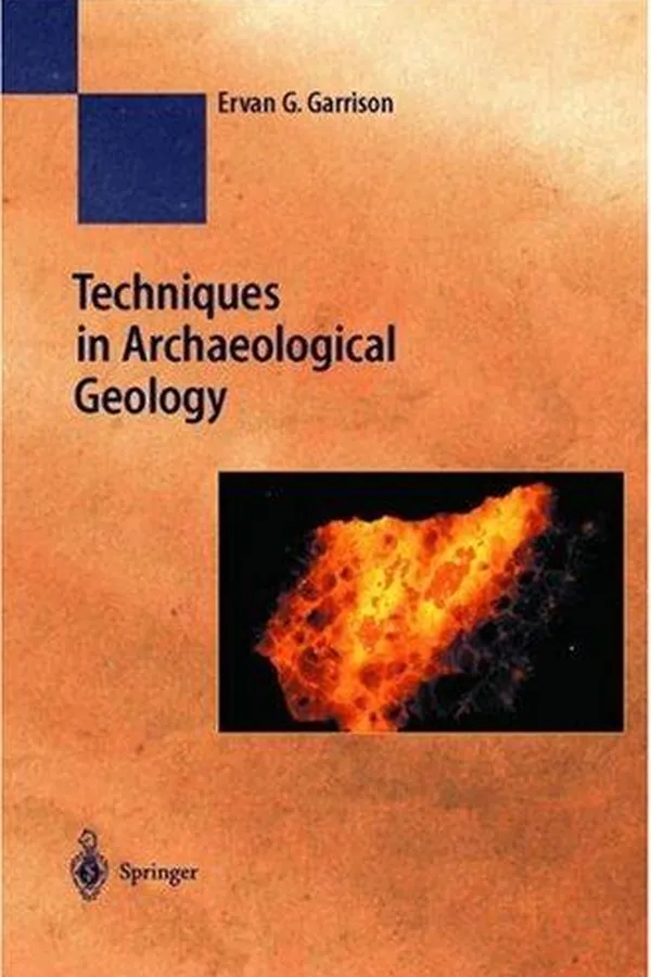 Capa de Techniques in archaeological geology