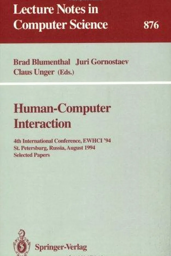 Capa de Human-computer interaction