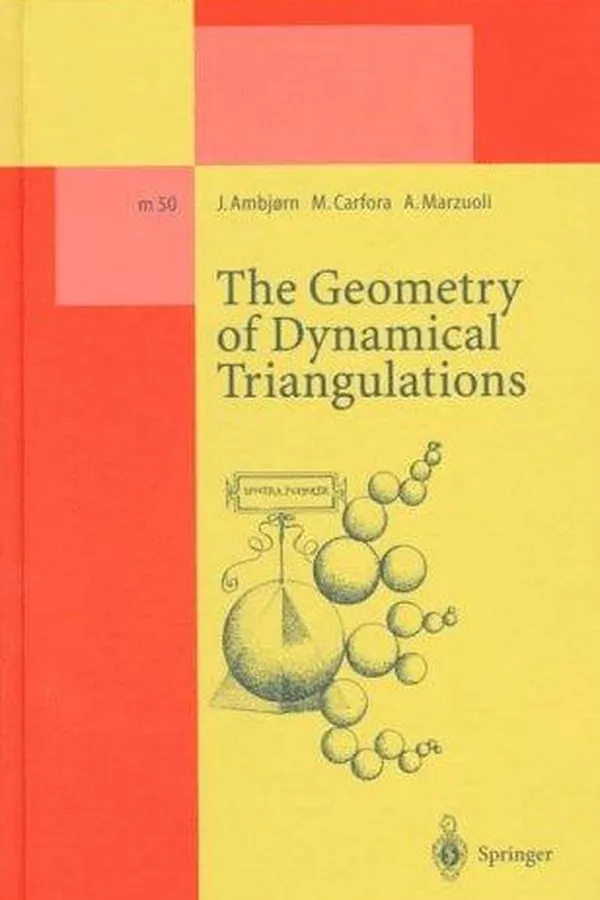 Capa de The geometry of dynamical triangulations