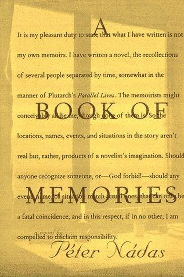 Capa de A book of memories