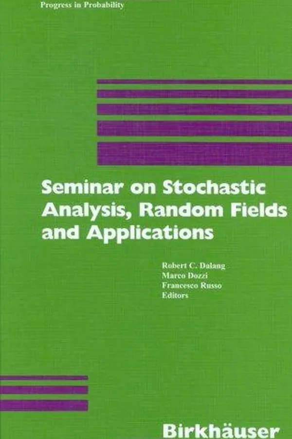 Capa de Seminar on Stochastic Analysis, Random Fields and Applications