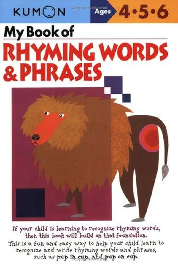 Capa de My book of rhyming words & phrases