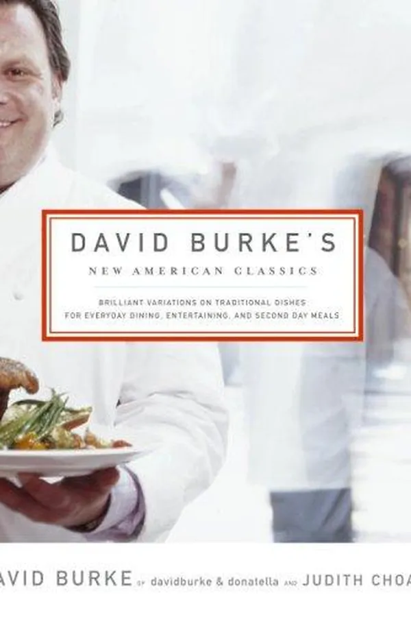 Capa de David Burke's new American classics