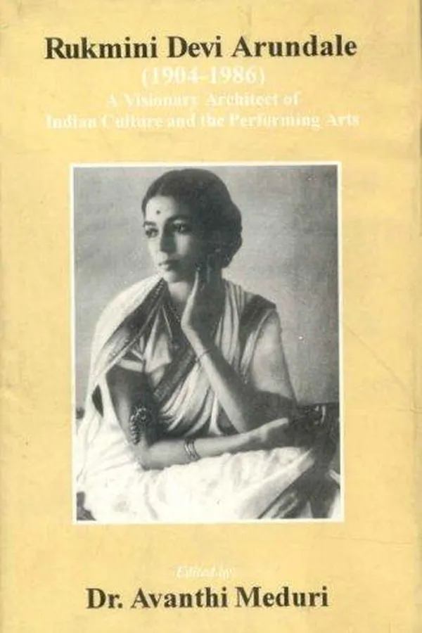 Capa de Rukmini Devi Arundale (1904-1986)