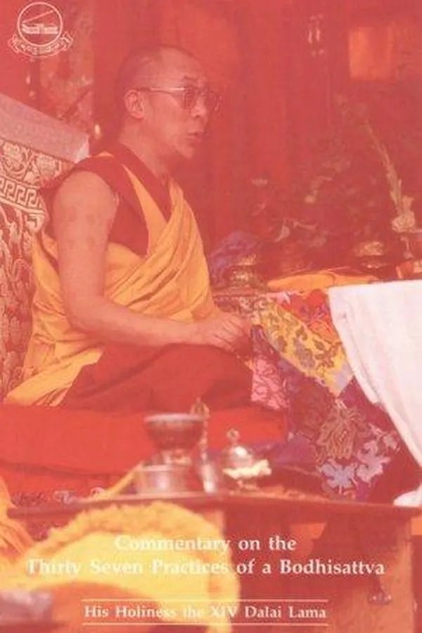 Capa de Commentary on the Thirty Seven Practices of a Bodhisattva (Library of Tibetan Works and Archives)