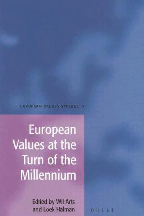Capa de European values at the turn of the millennium