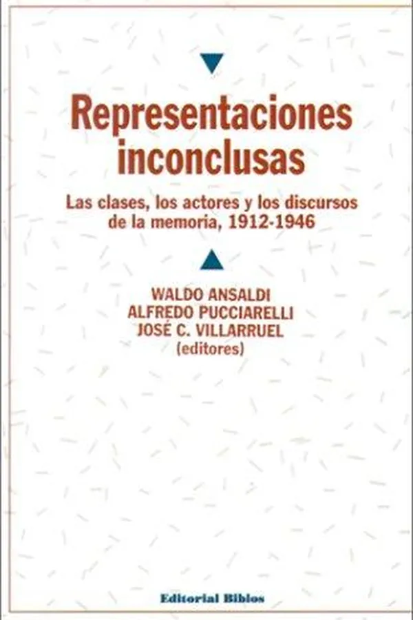 Capa de Representaciones inconclusas