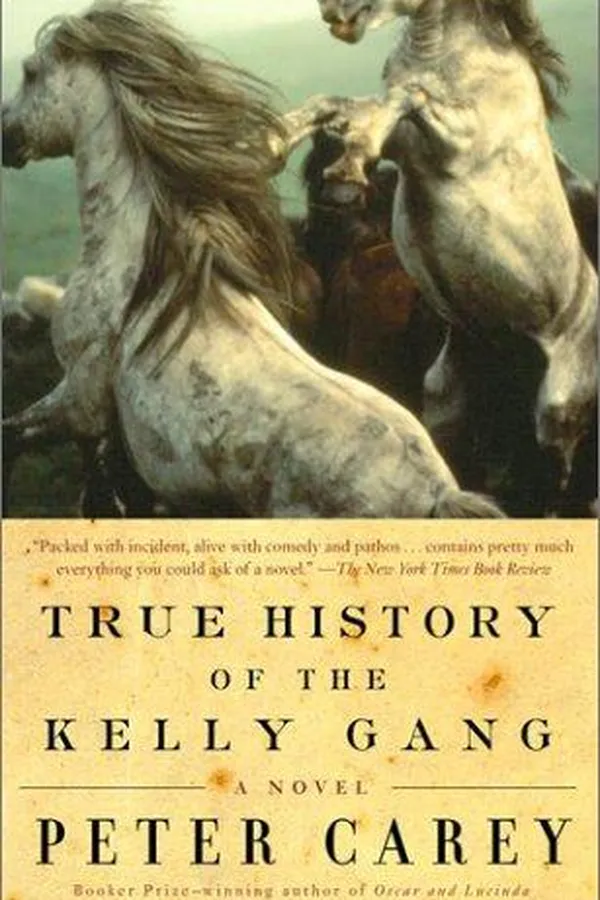 Capa de True history of the Kelly gang