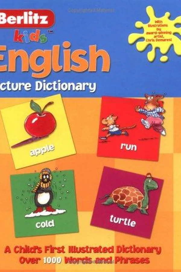 Capa de English picture dictionary