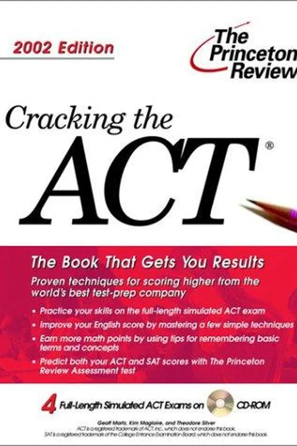 Capa de Cracking the ACT