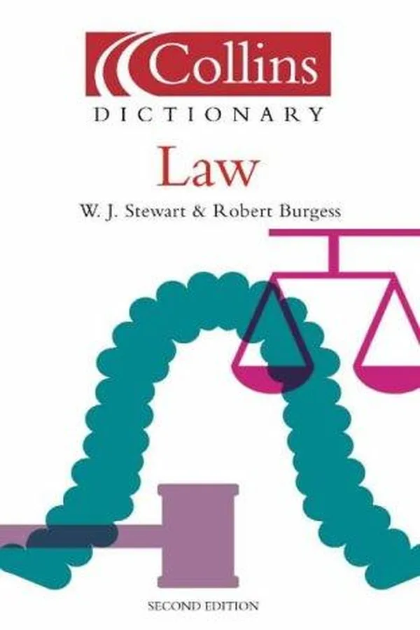 Capa de Collins dictionary, law