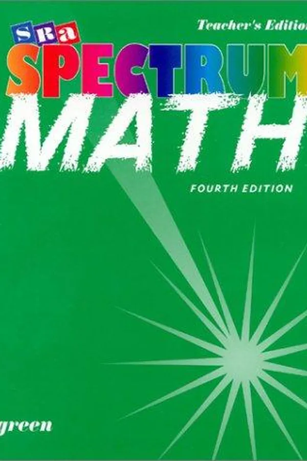 Capa de SRA spectrum math