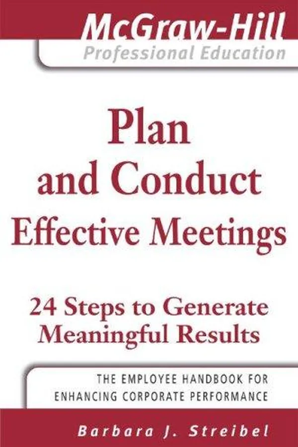 Capa de Plan and Conduct Effective Meetings