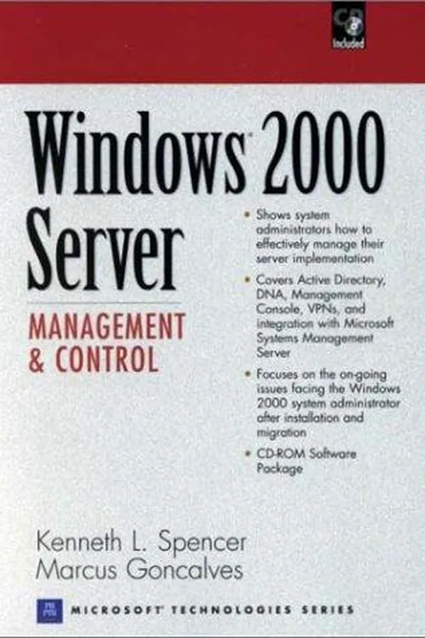 Cover of Windows 2000 server