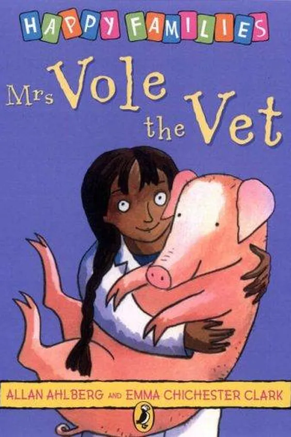 Capa de Mrs Vole the Vet (Ahlberg, Allan. Happy Families.)