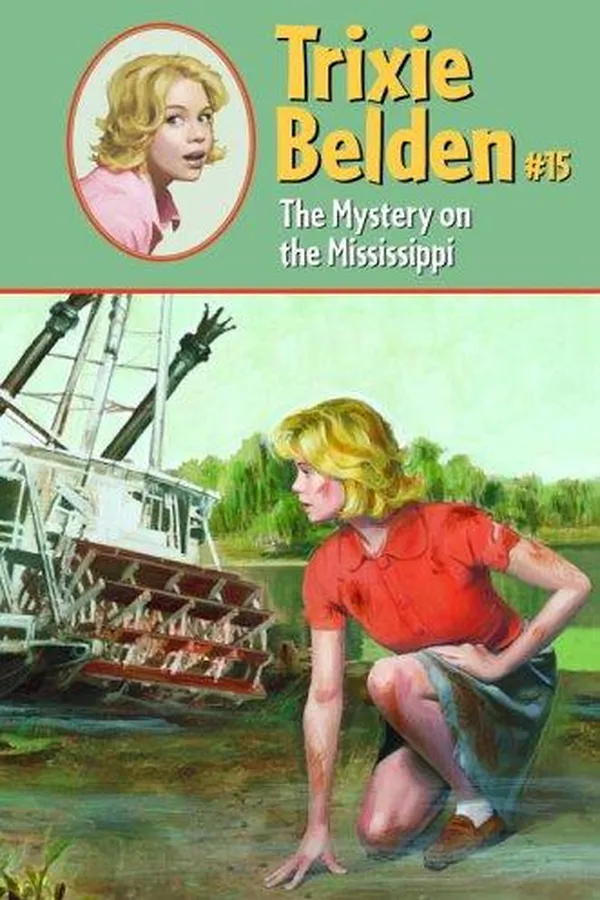 Capa de Trixie Belden and the Mystery on the Mississippi