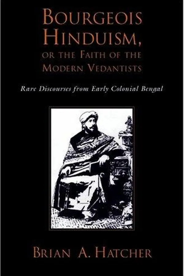 Capa de Bourgeois Hinduism, or Faith of the Modern Vedantists
