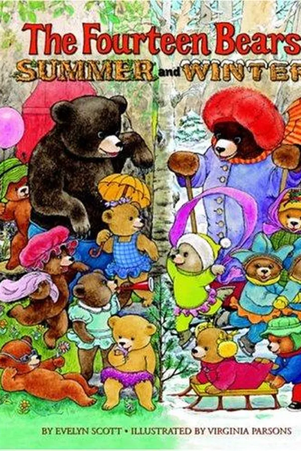 Capa de The fourteen bears, summer and winter