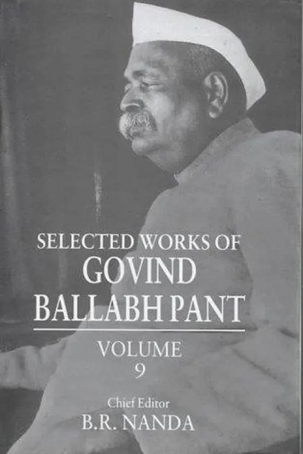 Capa de Selected Works of Govind Ballabh Pant