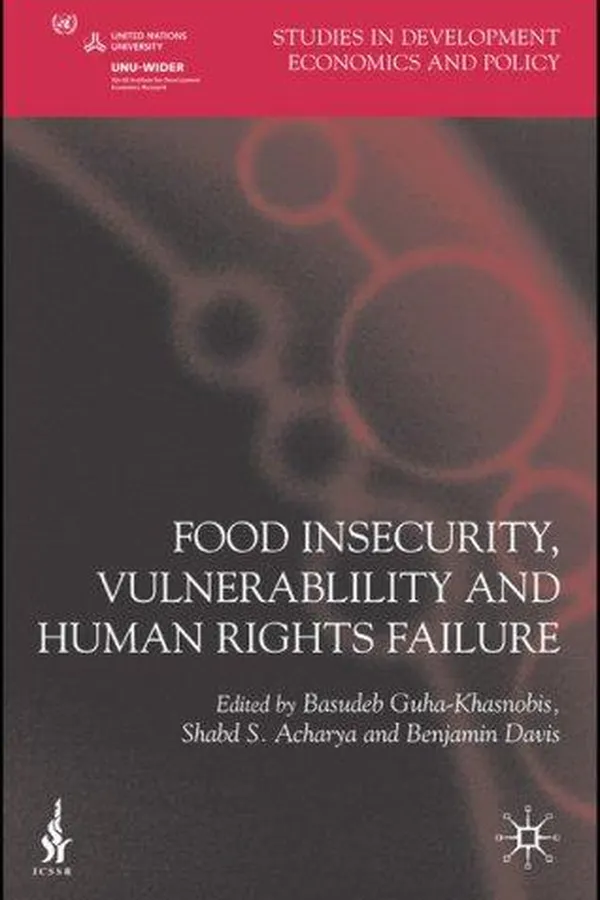 Capa de Food insecurity, vulnerability and human rights failure
