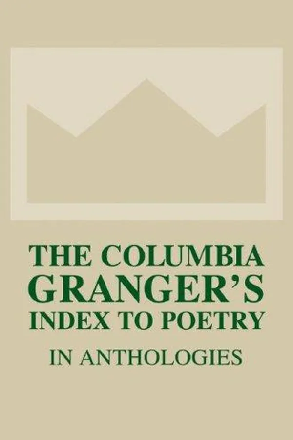Capa de The Columbia Granger's Index to Poetry in Anthologies