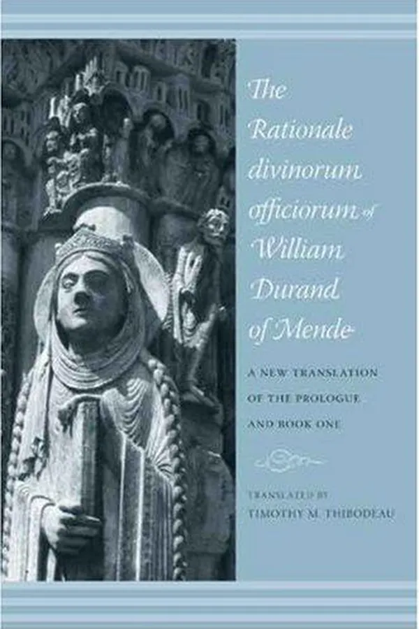 Capa de The Rationale Divinorum Officiorum of William Durand of Mende
